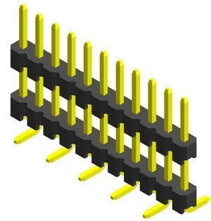 428B 2.54mm Board Spacer Single Row S.M.T